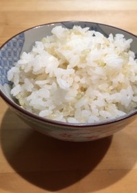 玄米入ご飯