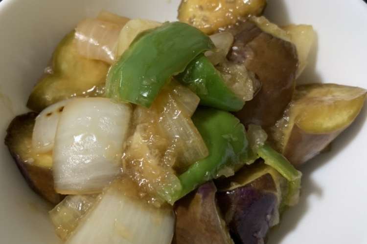 簡単 ナスとピーマンと玉ねぎのみぞれ煮 レシピ 作り方 By とうや クックパッド 簡単おいしいみんなのレシピが352万品