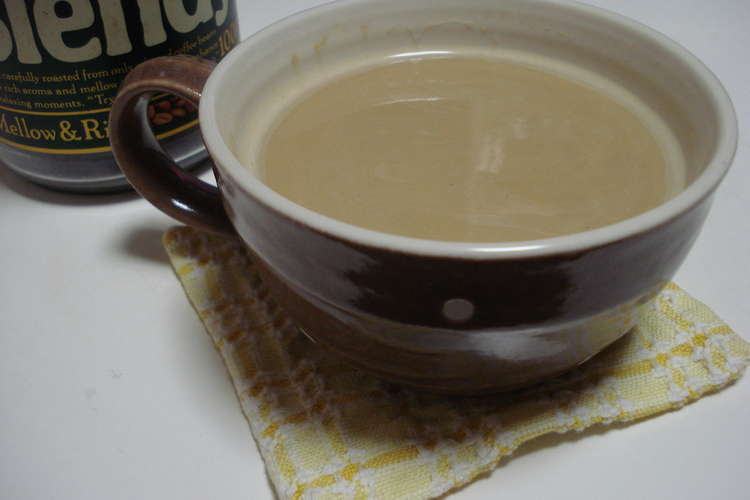 コーヒー ミルクティー レシピ 作り方 By 地鶏の町の子 クックパッド 簡単おいしいみんなのレシピが352万品