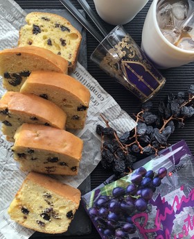 レーズンパウンドケーキ