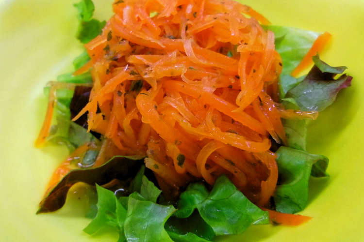 病院 にんじんサラダ 給食 レシピ 作り方 By 井上病院栄養科 クックパッド