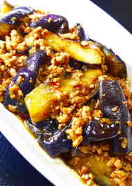 なす ひき肉 みそ