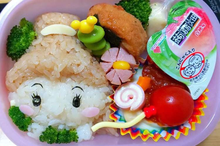 キャラ弁 ツムツム 美女と野獣 ベル レシピ 作り方 By An An クックパッド 簡単おいしいみんなのレシピが355万品