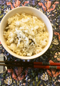 紫蘇と酢生姜のご飯