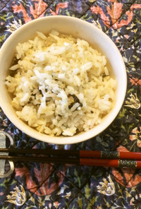 紫蘇と酢生姜のご飯