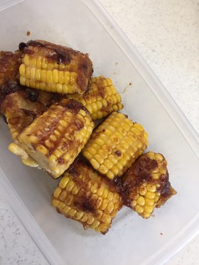 バター醤油焼きとうもろこし!