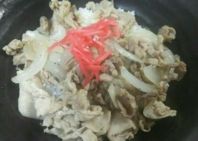 がっつり!塩豚丼