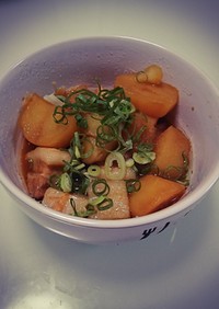 豚と芋の梅酒角煮