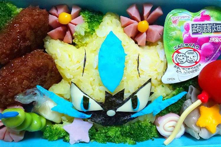 キャラ弁 ポケモン ゼラオラ レシピ 作り方 By An An クックパッド 簡単おいしいみんなのレシピが350万品