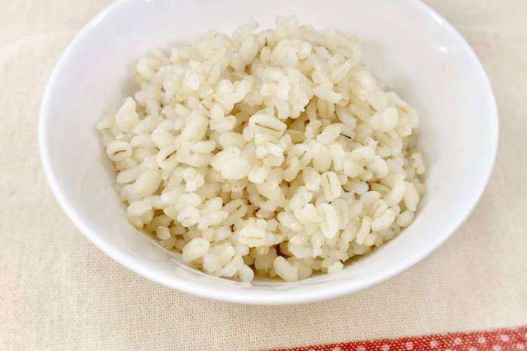 炊飯器 Gaba玄米もち麦プラス炊き方 レシピ 作り方 By 食協株式会社 クックパッド
