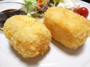コーンクリームコロッケの写真