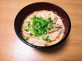麻婆をリメイク!冷やし担々麺風そうめん!