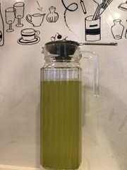 玄米緑茶の入れ方の写真