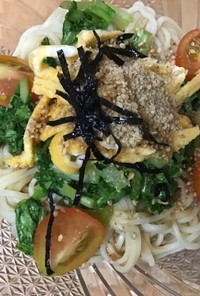 葉大根の中華麺