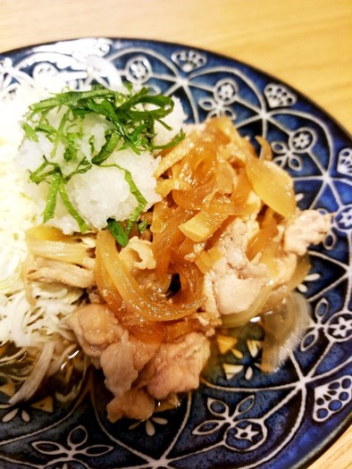 シソ&おろしでさっぱり⭐夏の豚の生姜焼⭐の写真