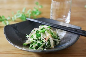 長芋とシャキシャキ野菜のさっぱりサラダ