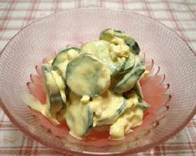 クリームチーズのサラダ
