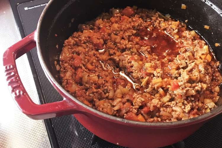 ハーブたっぷり自家製ミートソース レシピ 作り方 By コロンブスの卵 クックパッド 簡単おいしいみんなのレシピが358万品