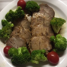 おもてなし。炊飯器で作る簡単な焼き豚
