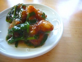 柔らか鶏胸肉のニラあんかけ
