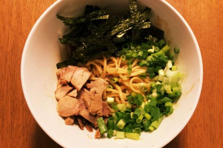 ラ王で作る油そば レシピ 作り方 By Gregory196 クックパッド 簡単おいしいみんなのレシピが353万品