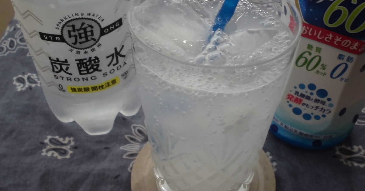 ホームメイド カルピスソーダ レシピ 作り方 By 花時計咲いた クックパッド 簡単おいしいみんなのレシピが352万品
