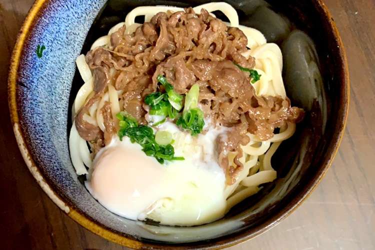 簡単美味い 冷やしぶっかけ 温玉肉うどん レシピ 作り方 By チャコの母ちゃん クックパッド 簡単おいしいみんなのレシピが352万品