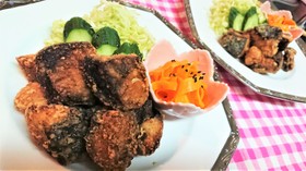 3ステップ!焼くより美味!ぶり照り唐揚げ
