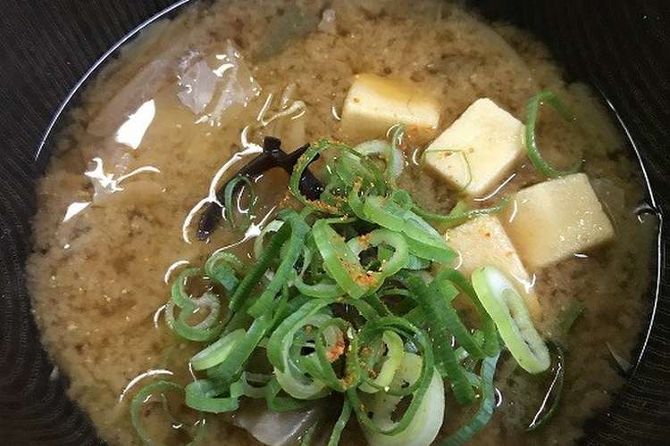 簡単な味噌汁 具材節約でお手軽に 時短 レシピ 作り方 By Macs1959 クックパッド 簡単おいしいみんなのレシピが357万品