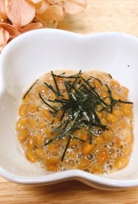 卵掛け納豆ꕤ鰹節&刻み海苔