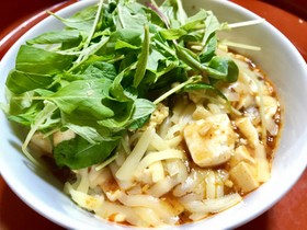 麻婆豆腐丼★とろけるチーズのせ