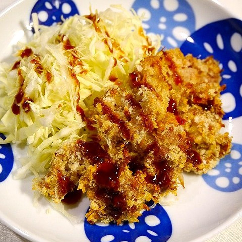 【みんなが作ってる】 豚こま切れ肉 とんかつ 揚げないのレシピ 【クックパッド】 簡単おいしいみんなのレシピが353万品