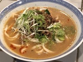 東京で食べた「担々うどん」の再現じゃ〜