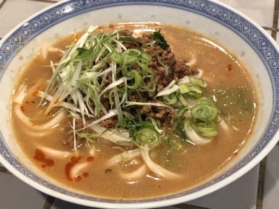 東京で食べた「担々うどん」の再現じゃ〜の写真