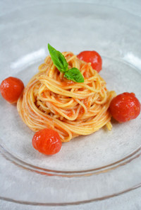 簡単本格！トマトの冷製カペッリーニ
