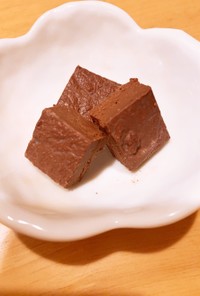 豆腐de生チョコ