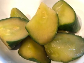 中華風きゅうりの漬物