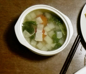 中華風のスープ