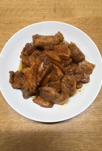 煮るだけで簡単、豚ロース肉の生姜煮