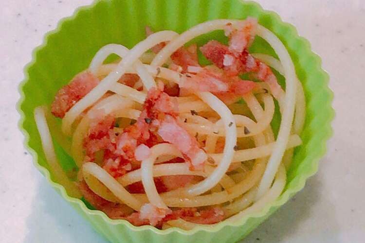お弁当に レンジで簡単 ベーコンパスタ レシピ 作り方 By クックまいななパパ クックパッド 簡単おいしいみんなのレシピが375万品