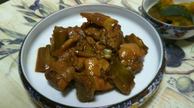 お酢でさっぱり!鶏モモ肉の甘酢煮!