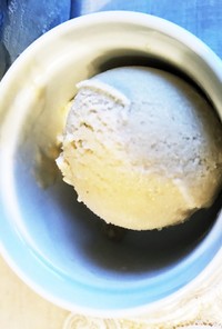 豆乳と甘酒のアイスクリーム