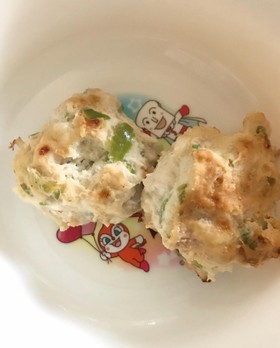 鶏とかつおぶしのハンバーグ 離乳食後期