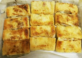 油揚げのオーブントースター焼き