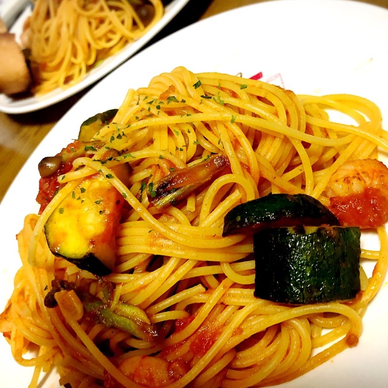 みんなが作ってる 野菜パスタ トマト缶のレシピ クックパッド 簡単おいしいみんなのレシピが357万品