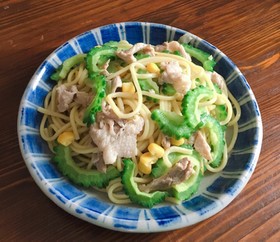 【夏料理】苦くない?!ゴーヤ焼きそば