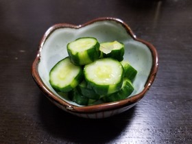 きゅうりのゆず浅漬け