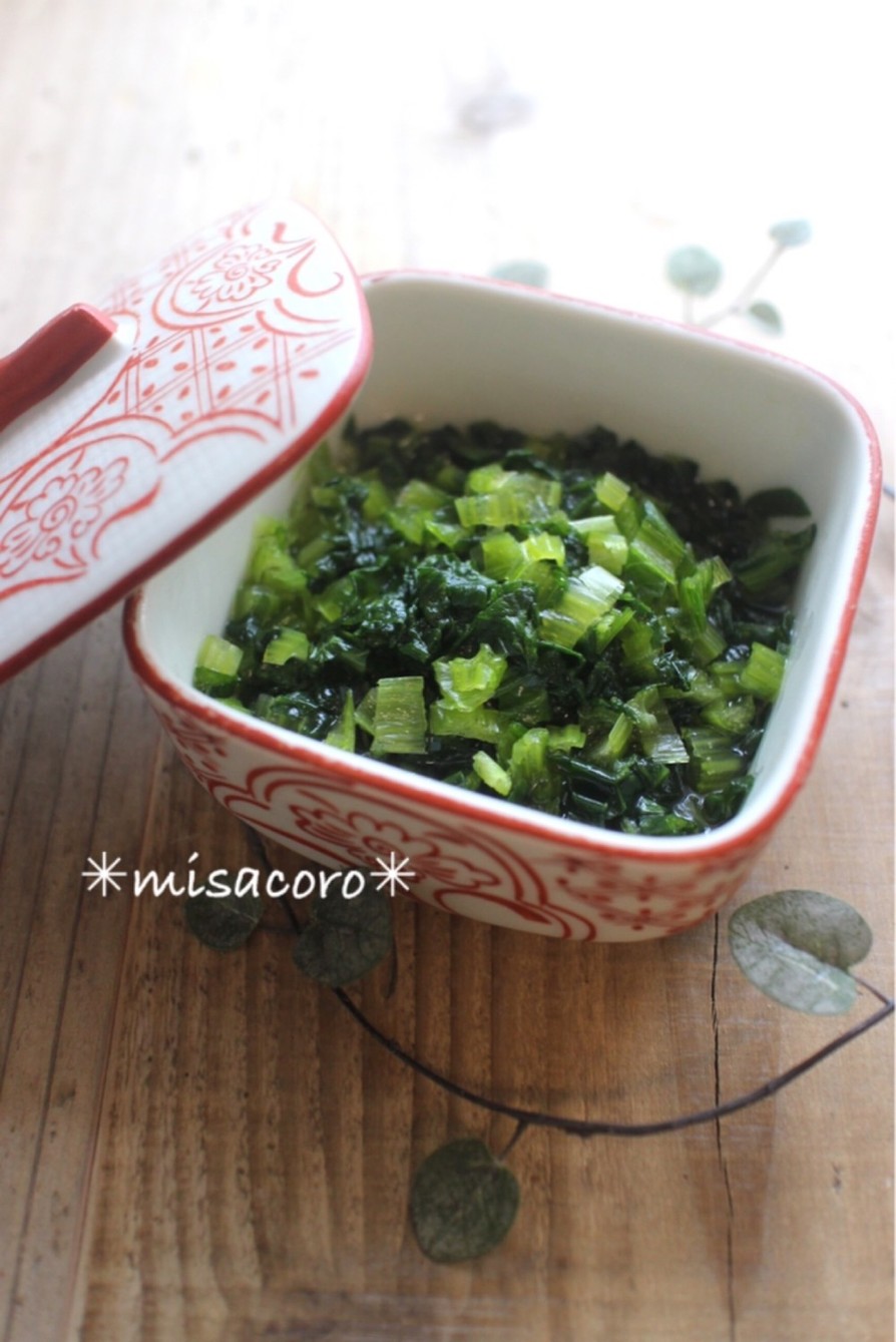 m小松菜の漬物の画像