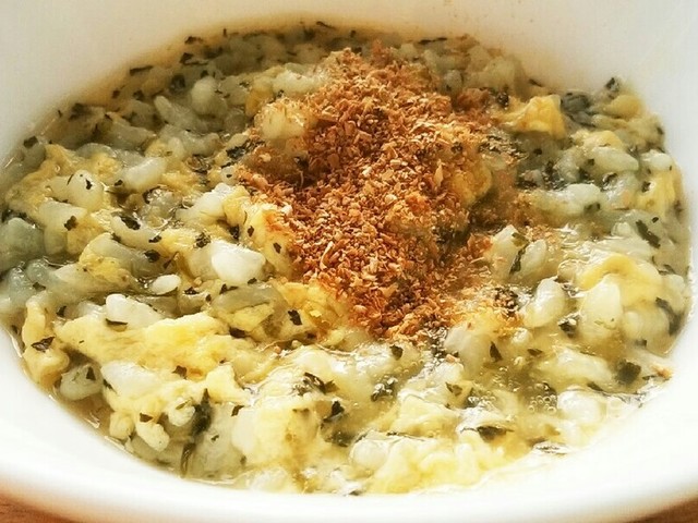 犬ご飯 ほうれん草とたまごのおじや レシピ 作り方 By Ronreo クックパッド 簡単おいしいみんなのレシピが360万品