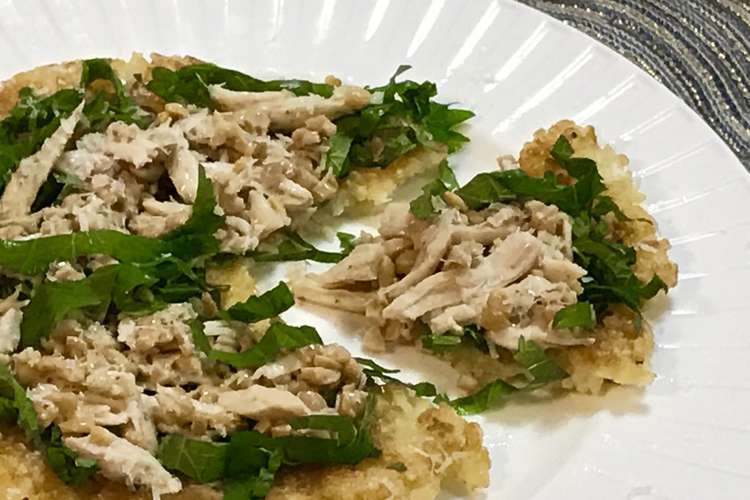焼き納豆卵ご飯 納豆ライスピザ レシピ 作り方 By おとうふタイシ クックパッド 簡単おいしいみんなのレシピが356万品
